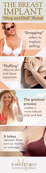 What the Fluff Is “Drop & Fluff” after Breast Augmentation?